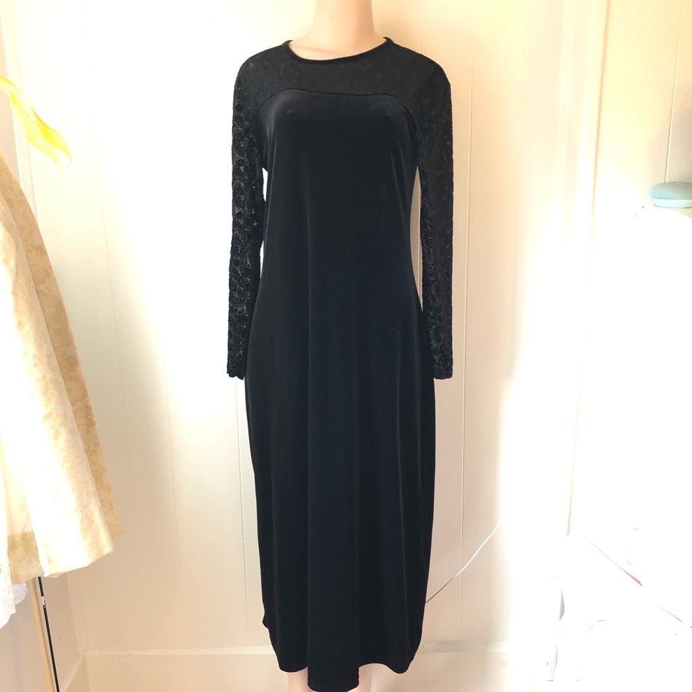 Vintage Velvet Dress